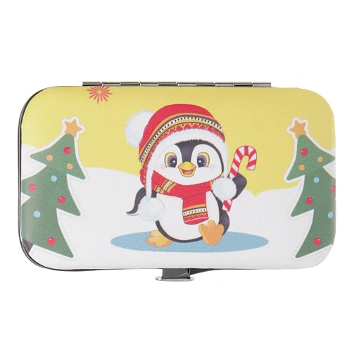 Набор для маникюра в футляре 6 предметов Пингвинёнок Лучик!,116,5см (разработка РЦ Восток  пакет с подвесом)_3