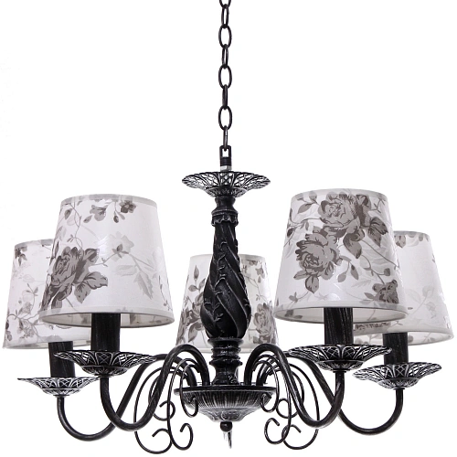 Люстра 5*40Вт 3-6388/5 BG+WT