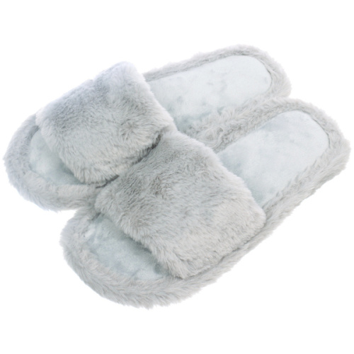 Тапочки женские домашние "HOME", цвет серый, р-р 36-37