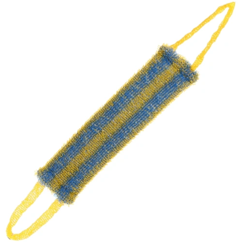 Мочалка для тела полипропиленовая "Продольные полосы",42*12см 