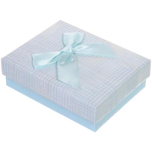 Коробка подарочная "With love" 9*7*3 см, Голубой