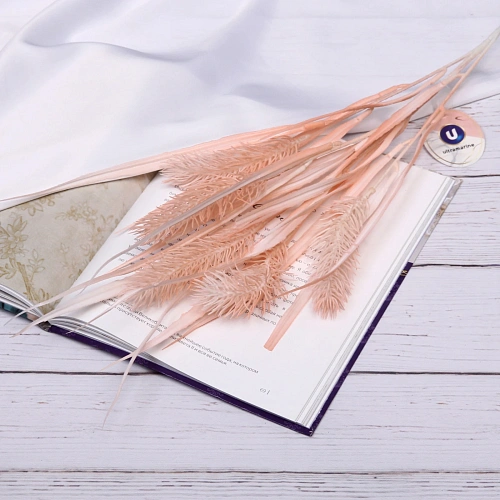 Искусственные цветы Полевые цветы 64см цвет персиковый 29_5