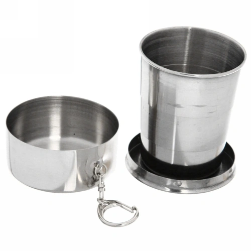 Стакан 150 мл складной металлический