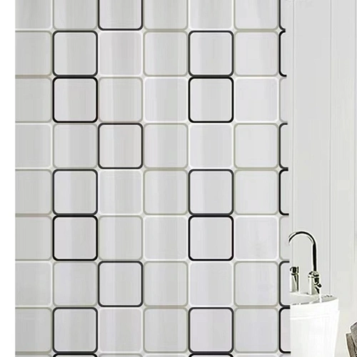 Штора для ванной EVA 180*180 "Селфи" Квадро H165-1