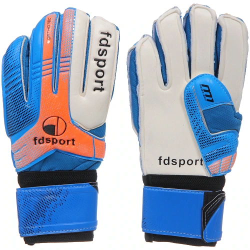 Перчатки вратарские FD-866, размер 7, синий-белый_5