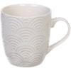 Кружка керамическая 200мл "Белая" узор