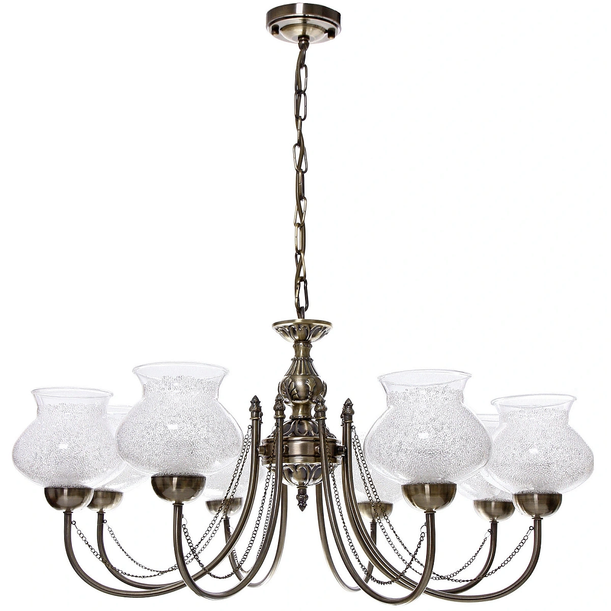 люстра 6-MDG5842/8AB (8 плафонов)