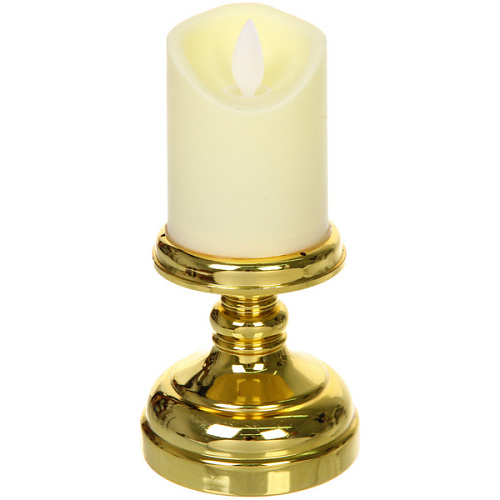 Сувенир с подсветкой Свеча - Шик 7,515 см (работает от батареек 3 ААА)_3