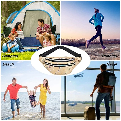 Сумка на пояс Harizma, цвет золото, 3112 см_9