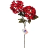 Искусственные цветы "FLOWERS MAGIC" 65см Гортензии 2 цветка красные