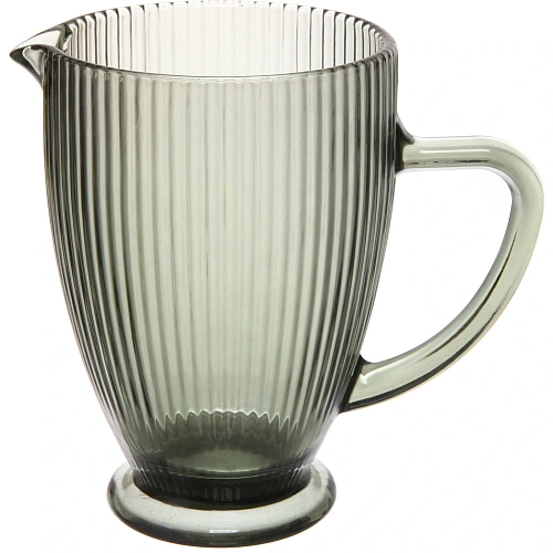 Кувшин стеклянный 1100мл "Глория" зеленый