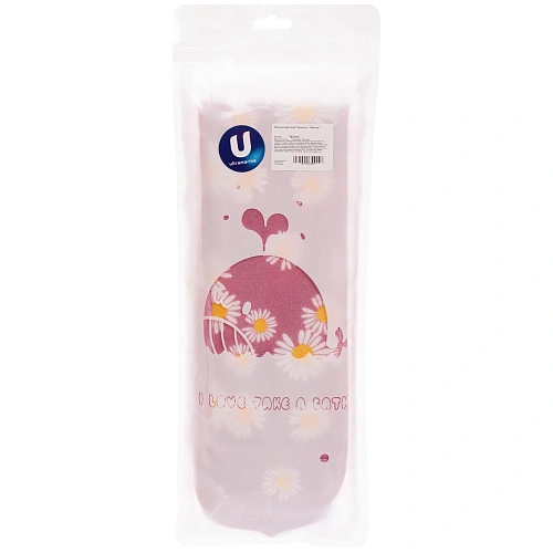 Мочалка для тела Premium - Toskana, цвет сиреневый, 76609см (ZIP пакет)_6