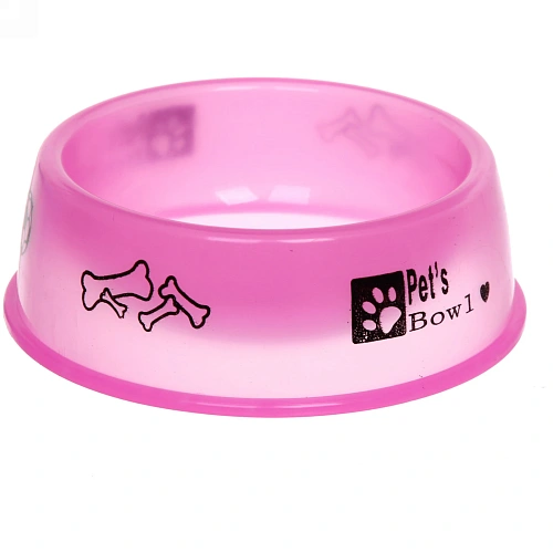 Миска пластиковая Паппи 155см цвет розовый_4