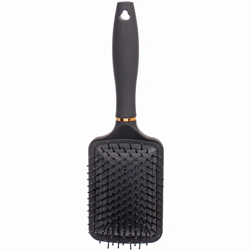 Расческа массажная СЕКРЕТ ТВОЕЙ КРАСОТЫ, прямоуг, цвет черный, матовое покрытие, 8255см_5