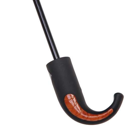 Зонт мужской автомат Ультрамарин - Эстет цвет черный, 8 спиц, d-108см,длина в слож виде 30см_5