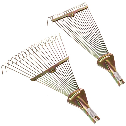 Грабли веерные проволочные оцинкованные 18 зубьев 460*460мм